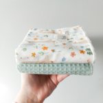 Pack Toallas Garden/Waffle mint