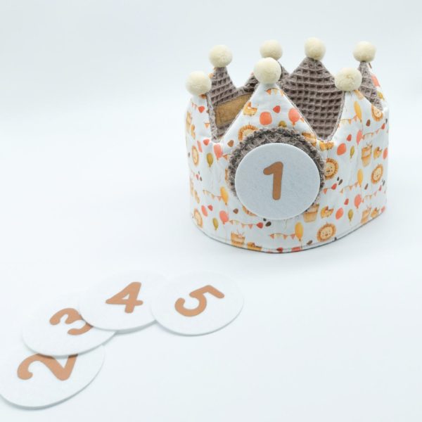 Corona de Cumpleaños Lion