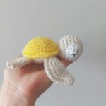 Tortuga Crochet Mini Limón