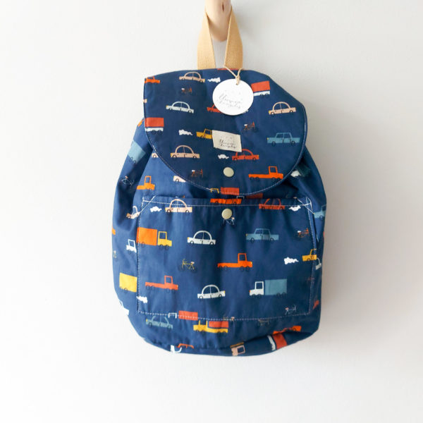 Mochila Infantil Con Solapa Traffic